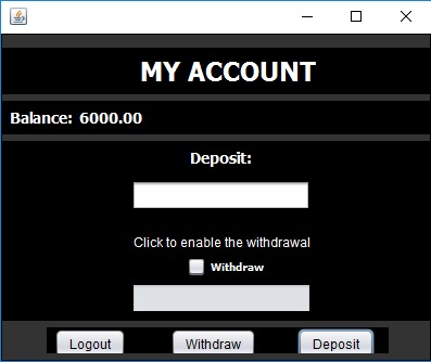 Mini_ATM – screenshot 1