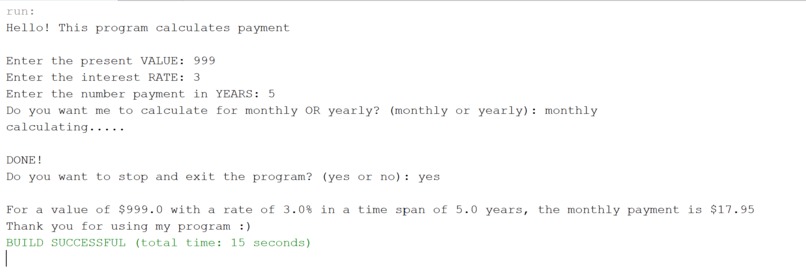 Payment Rates Calculator  – screenshot 1