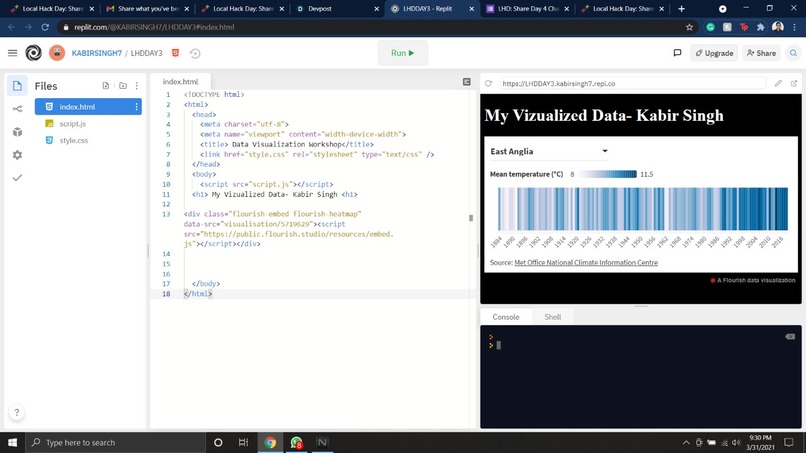 Data Visualizer – screenshot 1