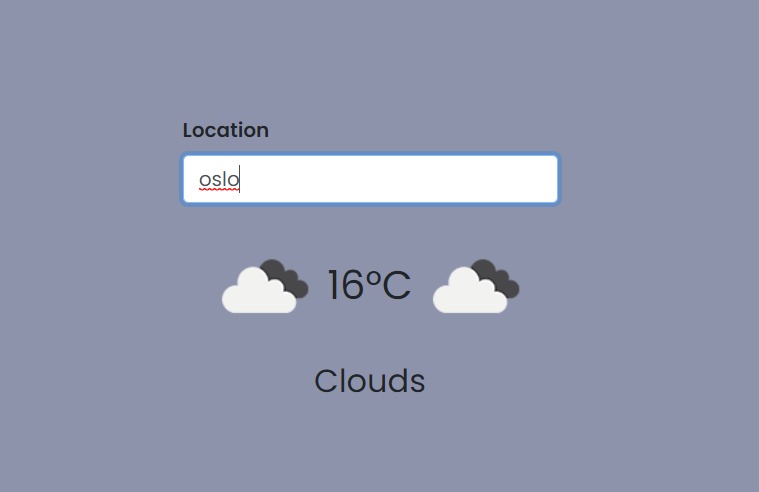Weather_app – screenshot 1