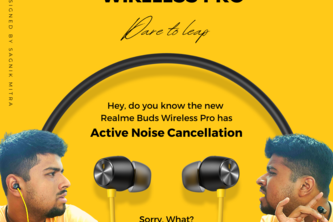 Branding Concept for Realme Buds Wireless Pro