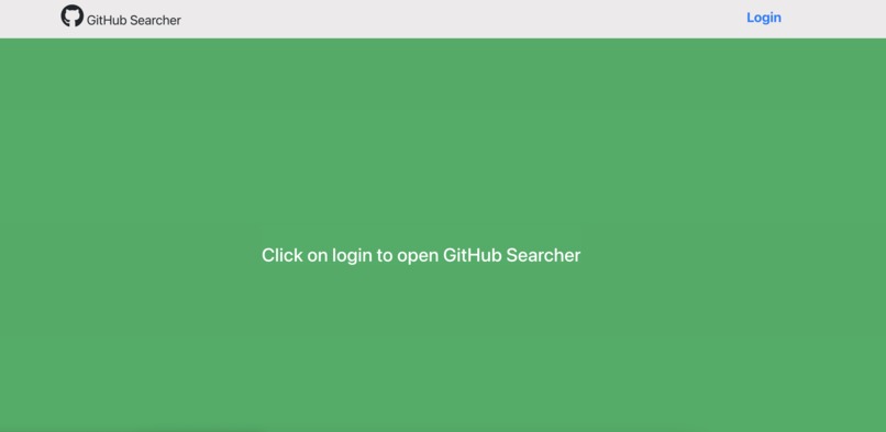 GitHub-Searcher – screenshot 1
