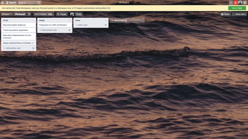 Create a Kanban Board – screenshot 1