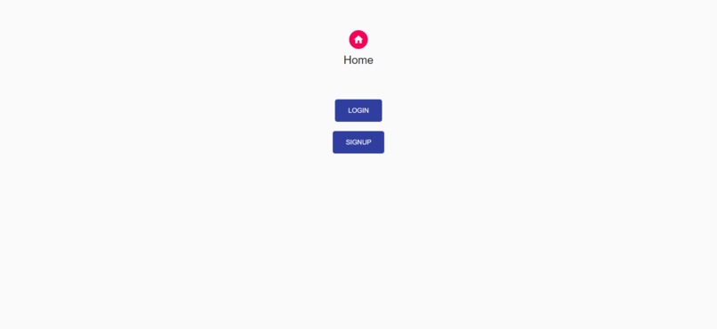 Firebase  React authorization – screenshot 1