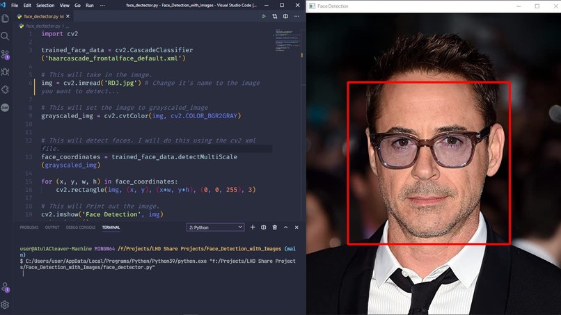 Face Detection – screenshot 1