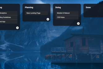 Kanban board