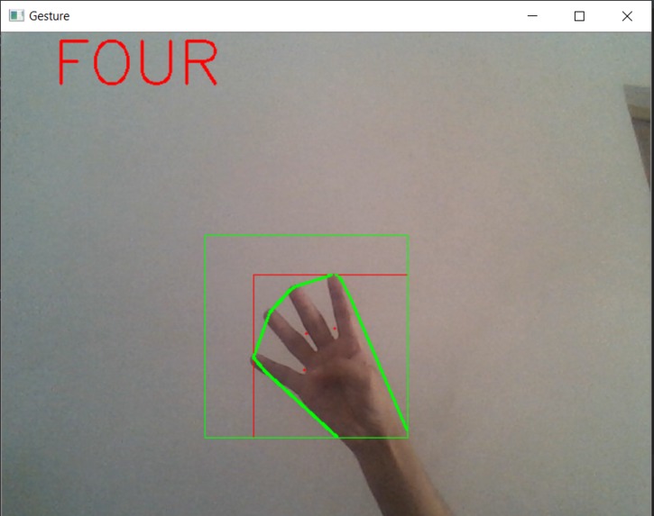 Hand Gesture Recognition – screenshot 1