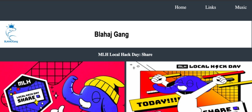 Blahaj Guild Website – screenshot 1