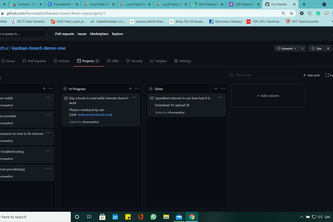 Creating a Kanban Board 