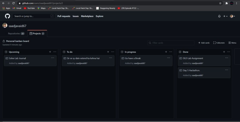 Kanban Board – screenshot 1