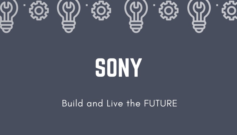 Redesigning SONY – screenshot 1