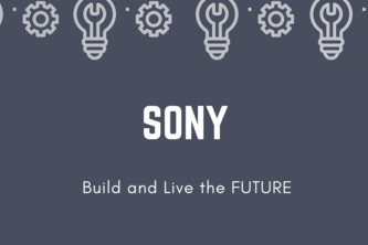 Redesigning SONY