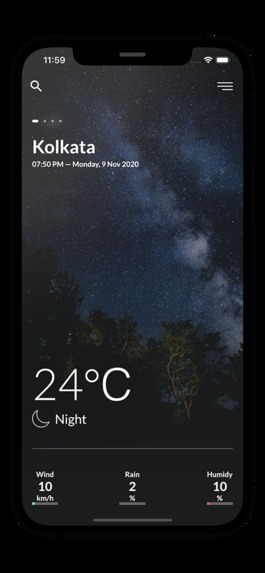 Weather App – screenshot 1