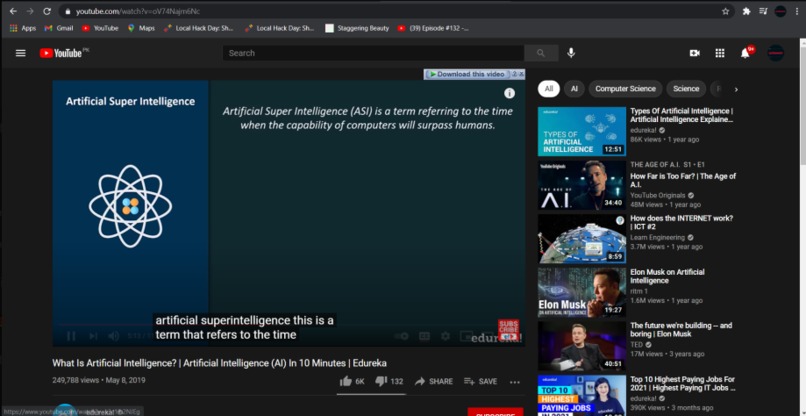 Explore AI – screenshot 1