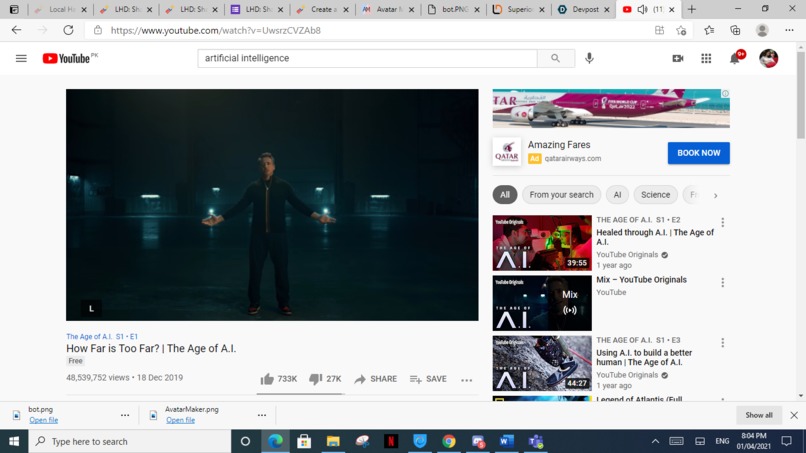 Exploring artificial intelligence – screenshot 1