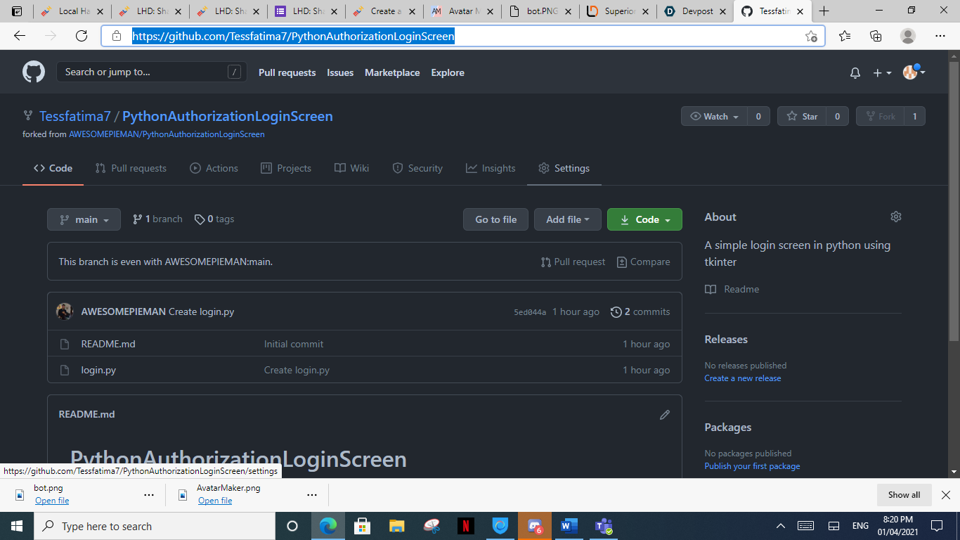 Authorization system | Devpost