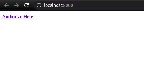 Authorization – screenshot 1