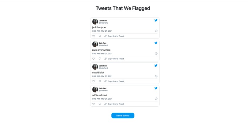 TweetAway – screenshot 1