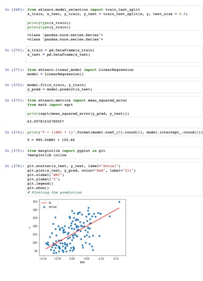 Linear Regression  – screenshot 1