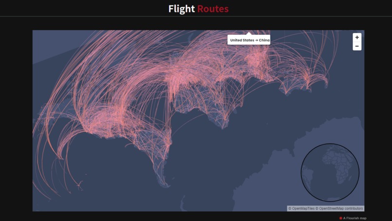 Flight Routes – screenshot 1