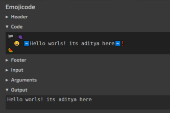 Emoji code