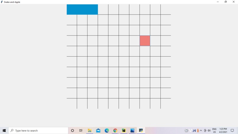 Blue with Red Game – screenshot 1