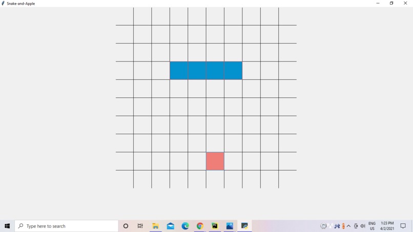 Blue with Red Game – screenshot 2