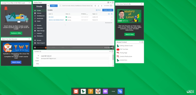 An Introduction to Linux and SSH – screenshot 1