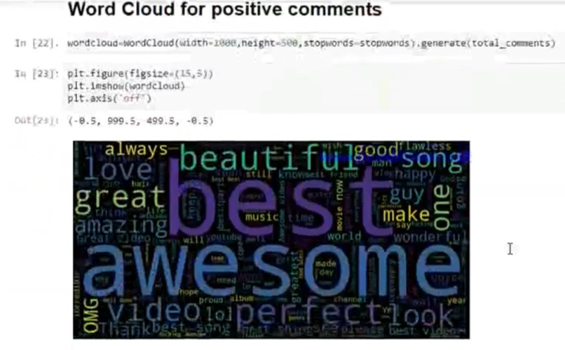 Text Data Analysis - YouTube dataset – screenshot 4