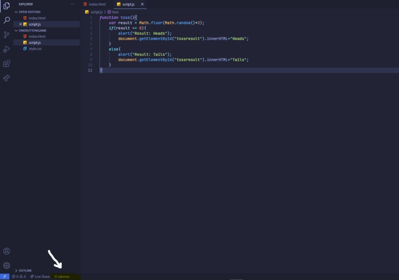 Tabnine Code – screenshot 1