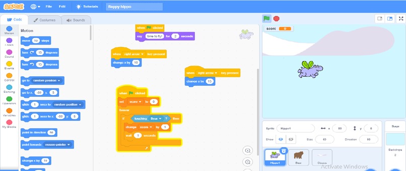  Create on button game – screenshot 2
