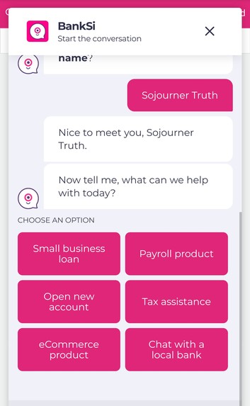 BankSi – screenshot 1