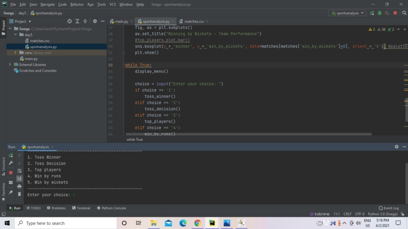 Sports Analysis – screenshot 1