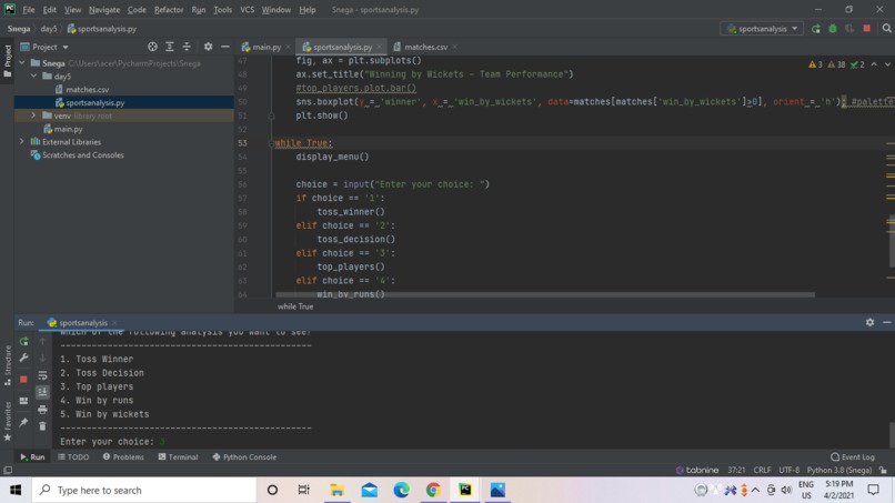 Sports Analysis – screenshot 3