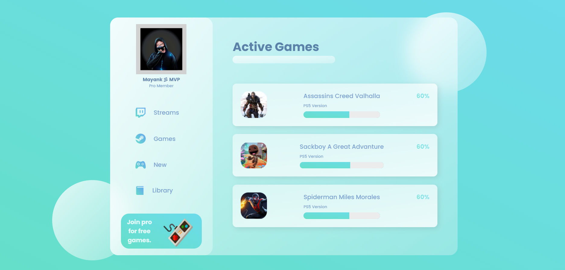 Learned Glass Textured UI | Devpost