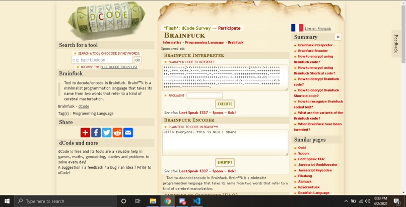 Share a unique language – screenshot 1
