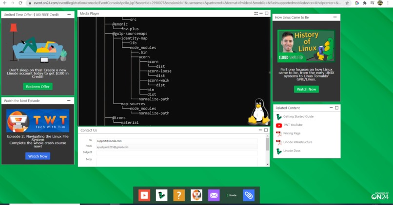 Linux Workshop – screenshot 1