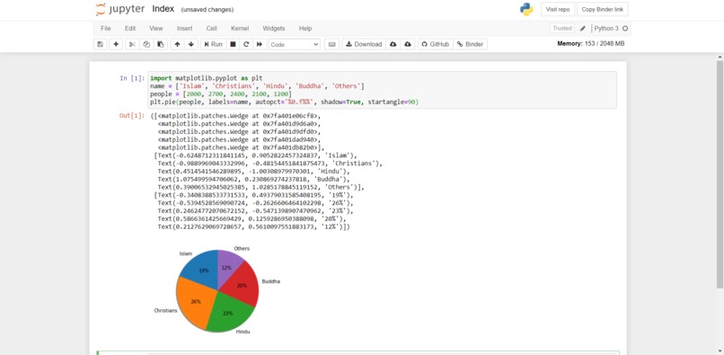 Dataset Project – screenshot 1