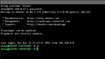 Setting up SSH keys – screenshot 1
