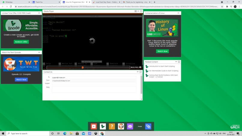 Linux – screenshot 1
