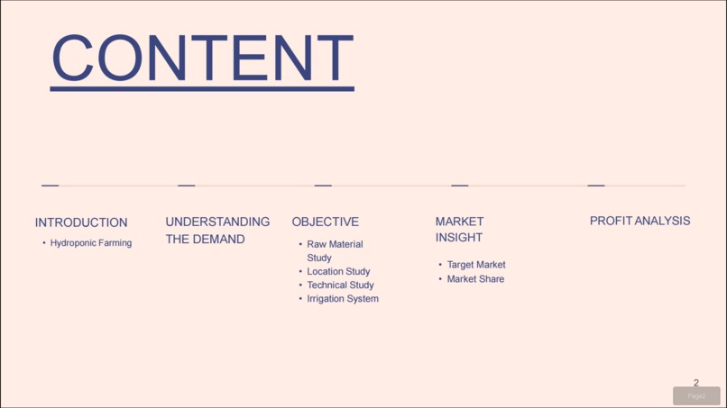 Business Plan – screenshot 2
