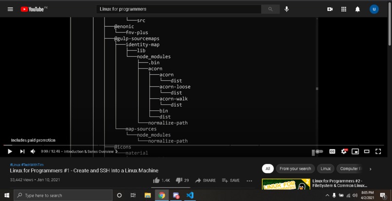 Check out the Linux for Programmers  – screenshot 1