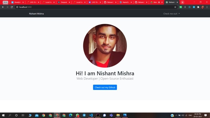 Learned Nodejs – screenshot 1