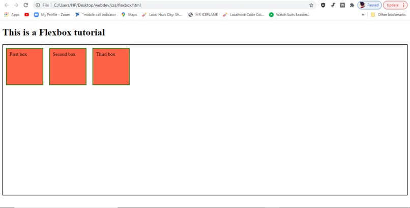 tutorial  – screenshot 1