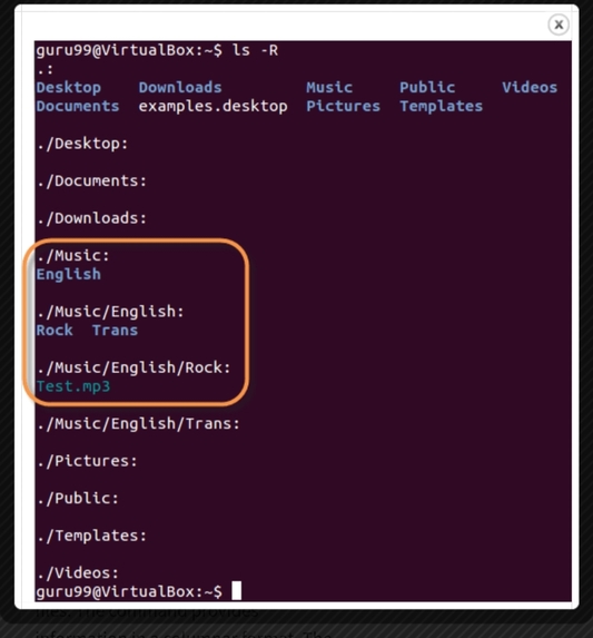 Linux project  – screenshot 1