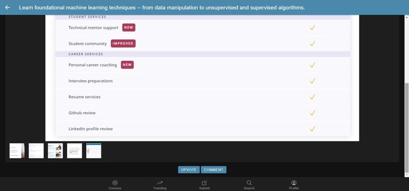 Online Courses Reviews, Rating and Uploads Website – screenshot 6