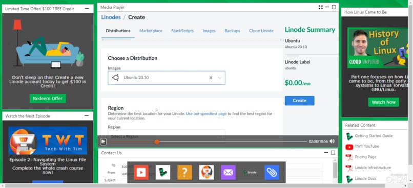 linux learning – screenshot 2