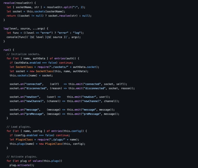 Chat Bot – screenshot 1