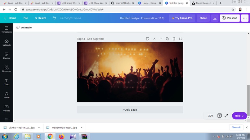 create  presentation of something you love – screenshot 3