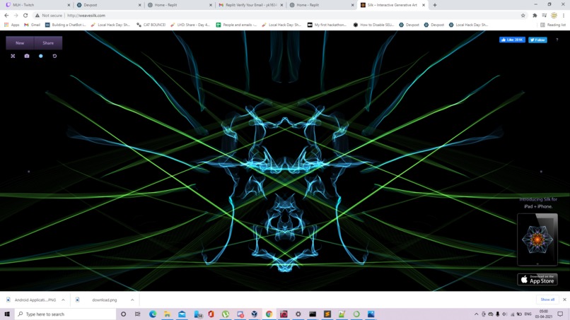  Generative art – screenshot 1